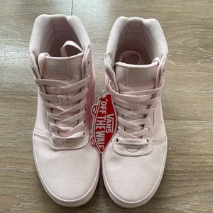 Vans Sk8-Hi Mono Canvas Peach Blush Light Pink
